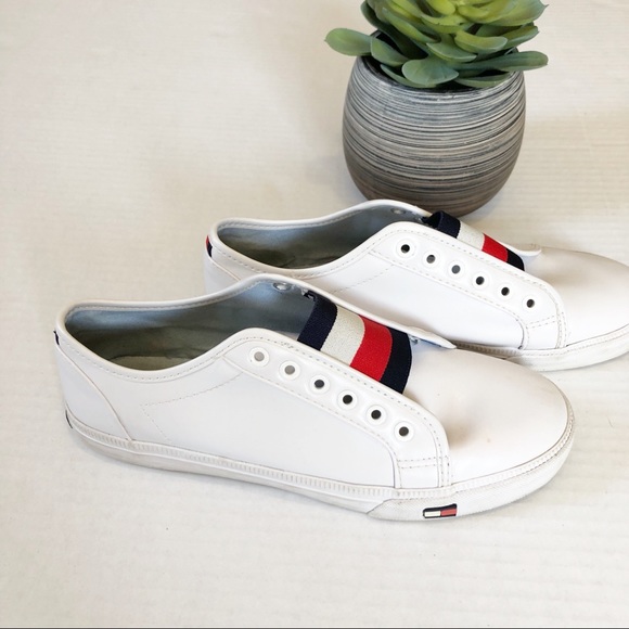 tommy hilfiger slide on sneakers